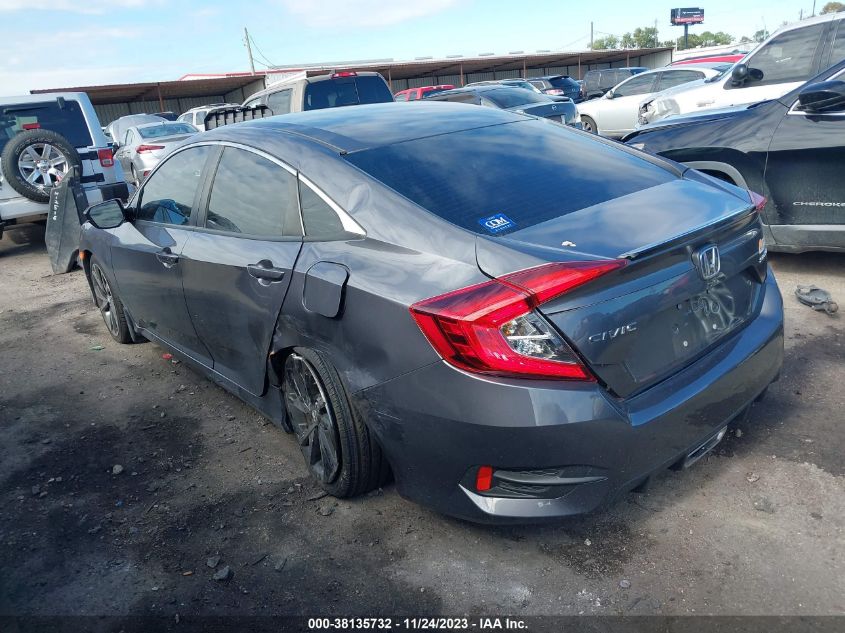 2019 HONDA CIVIC SPORT - 2HGFC2F8XKH502105