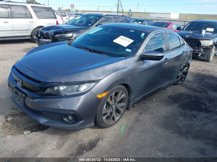 2019 HONDA CIVIC SPORT - 2HGFC2F8XKH502105