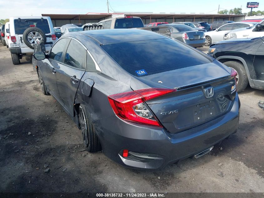 2019 HONDA CIVIC SPORT - 2HGFC2F8XKH502105
