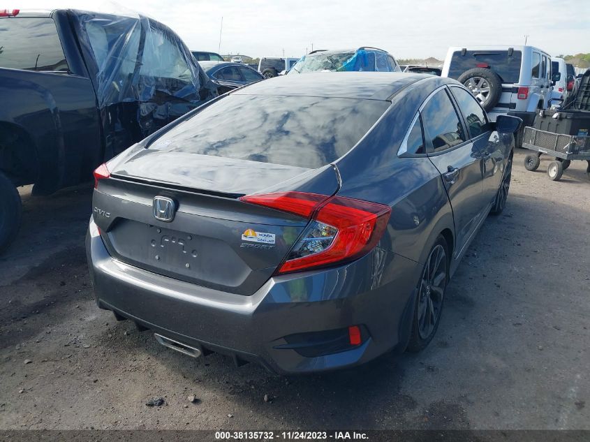 2019 HONDA CIVIC SPORT - 2HGFC2F8XKH502105