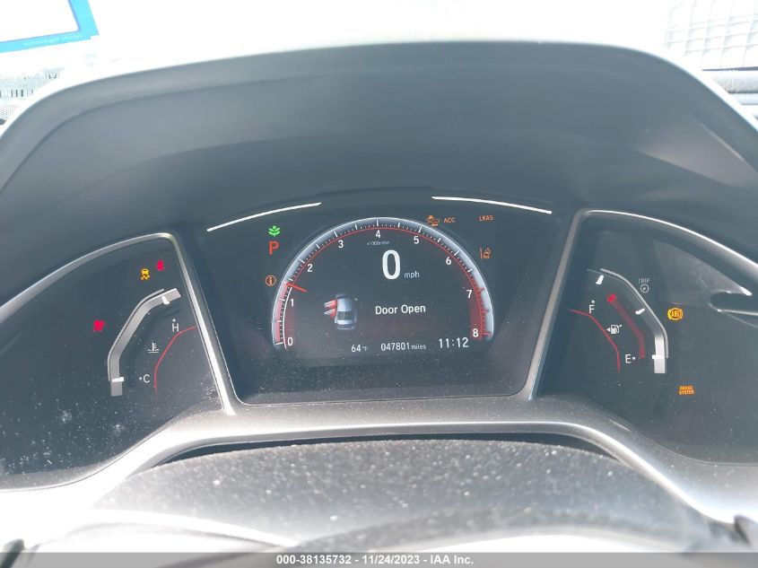 2019 HONDA CIVIC SPORT - 2HGFC2F8XKH502105