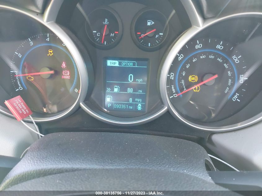 2014 CHEVROLET CRUZE LS - 1G1PA55G7E7299397