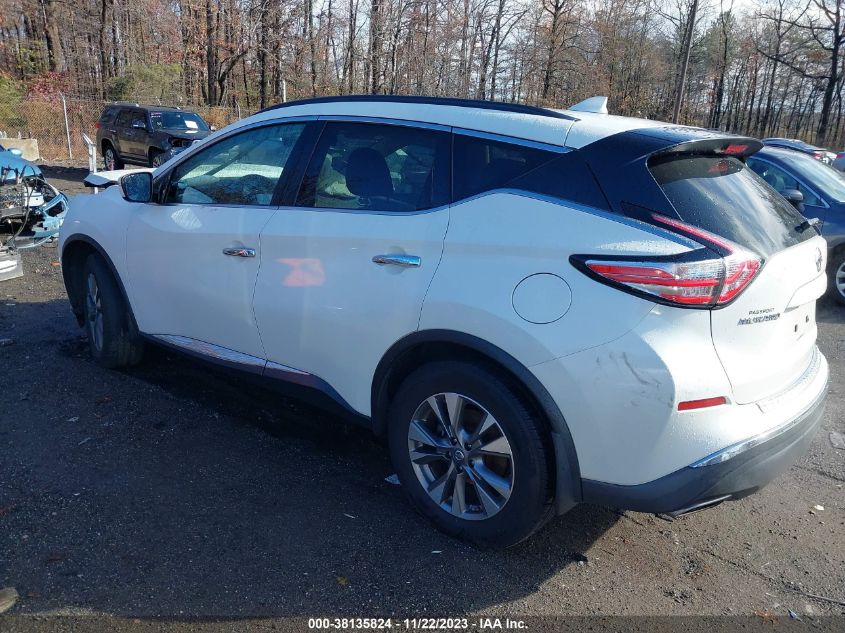 2017 NISSAN MURANO SV - 5N1AZ2MH6HN145558