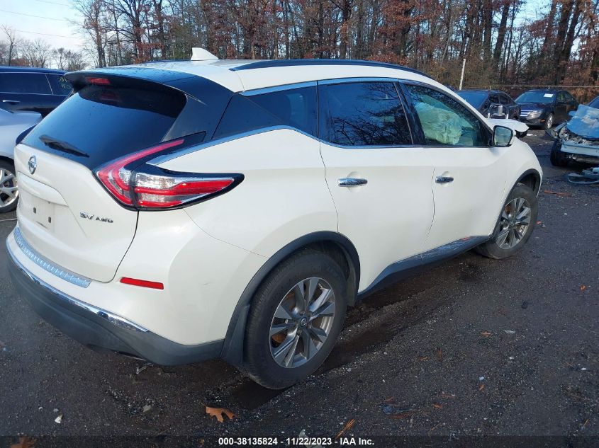 2017 NISSAN MURANO SV - 5N1AZ2MH6HN145558