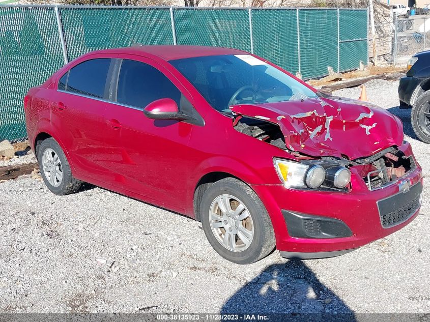 2015 CHEVROLET SONIC LT AUTO - 1G1JC5SH1F4162208