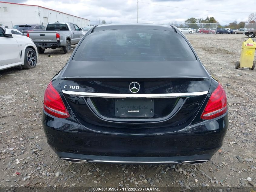 2017 MERCEDES-BENZ C 300 LUXURY/SPORT - 55SWF4JB3HU219658