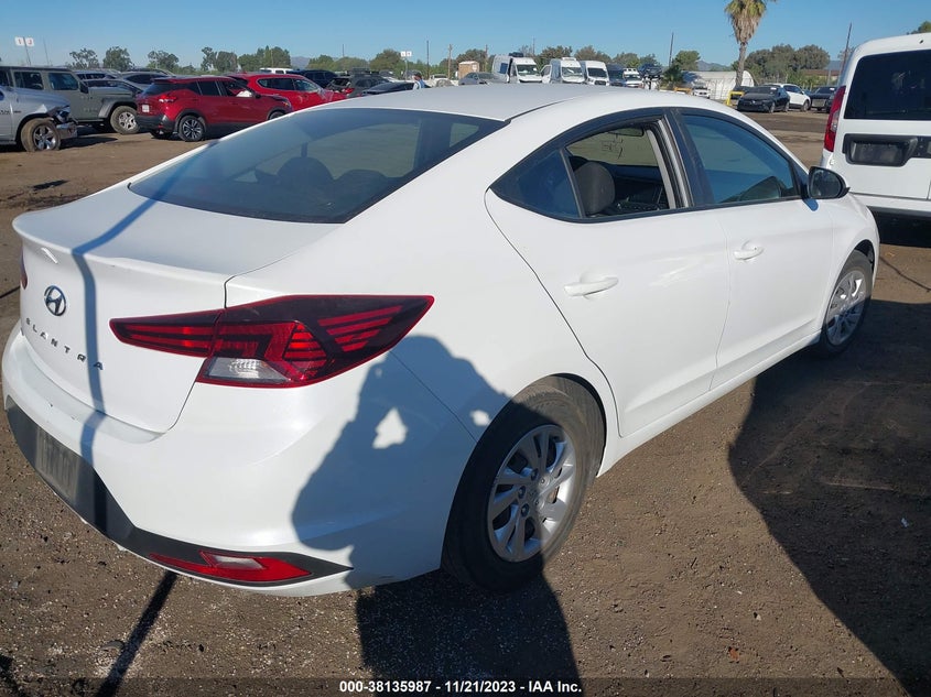 VIN 5NPD74LF3KH452275 2019 HYUNDAI ELANTRA SE