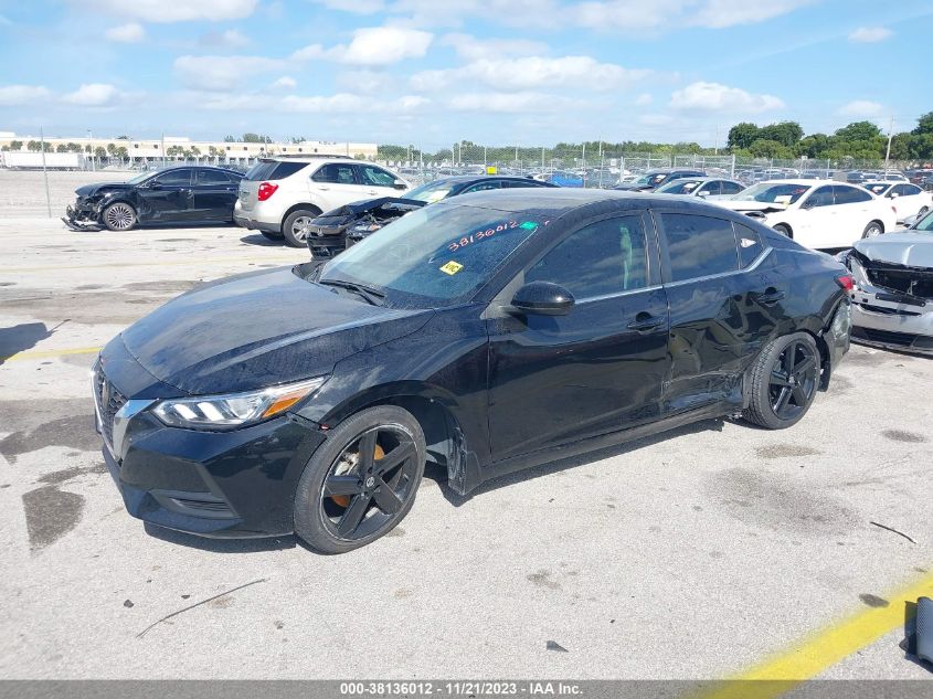 2022 NISSAN SENTRA S XTRONIC CVT - 3N1AB8BV7NY278450