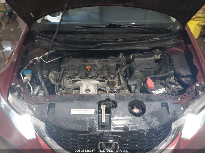 2013 HONDA CIVIC EX - 2HGFB2F84DH540287