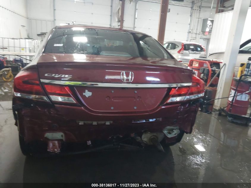 2013 HONDA CIVIC EX - 2HGFB2F84DH540287