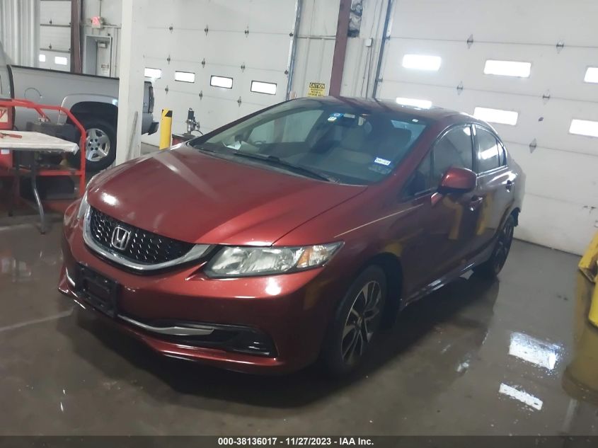 2013 HONDA CIVIC EX - 2HGFB2F84DH540287