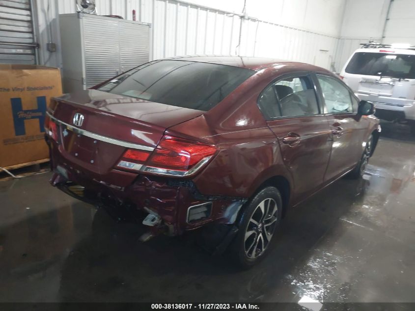 2013 HONDA CIVIC EX - 2HGFB2F84DH540287