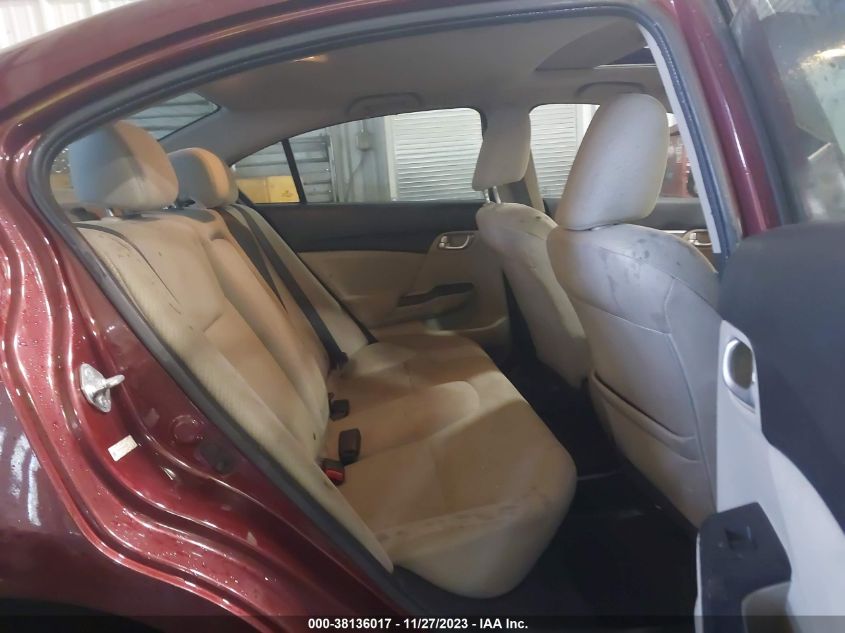 2013 HONDA CIVIC EX - 2HGFB2F84DH540287
