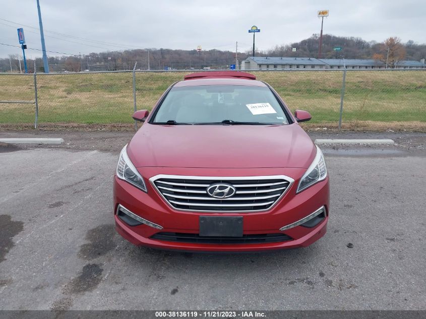 2015 HYUNDAI SONATA SE - 5NPE24AF1FH139981