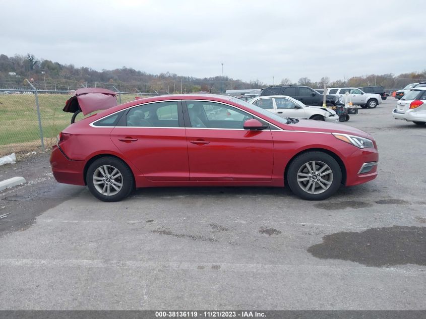 2015 HYUNDAI SONATA SE - 5NPE24AF1FH139981