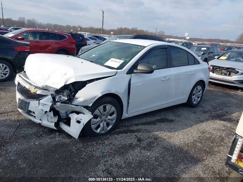 2013 CHEVROLET CRUZE LS - 1G1PA5SGXD7230685