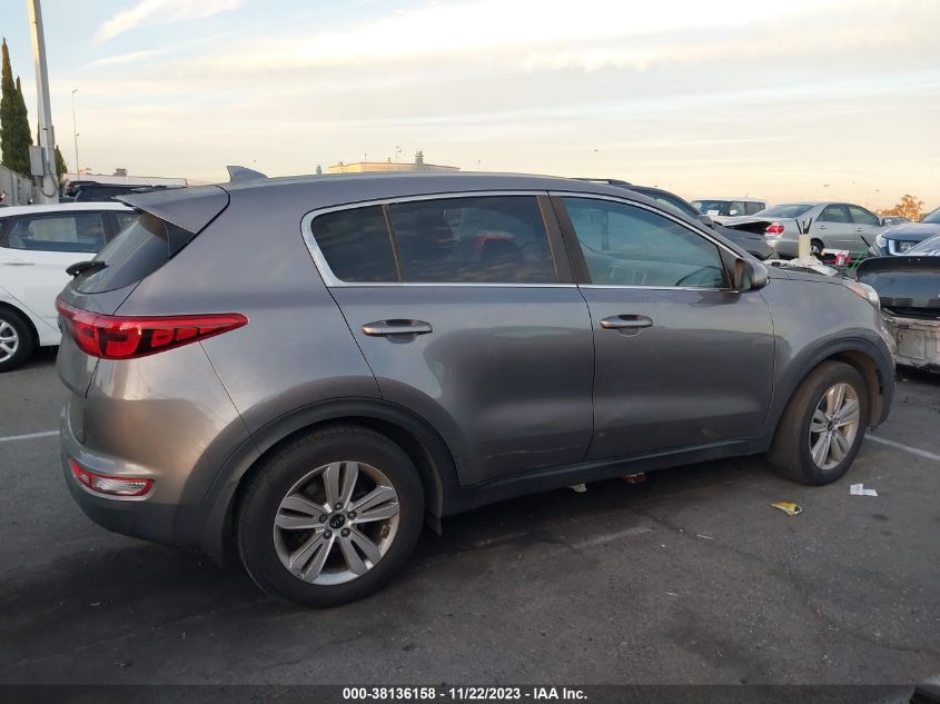 VIN KNDPM3AC5K7509184 2019 KIA SPORTAGE LX