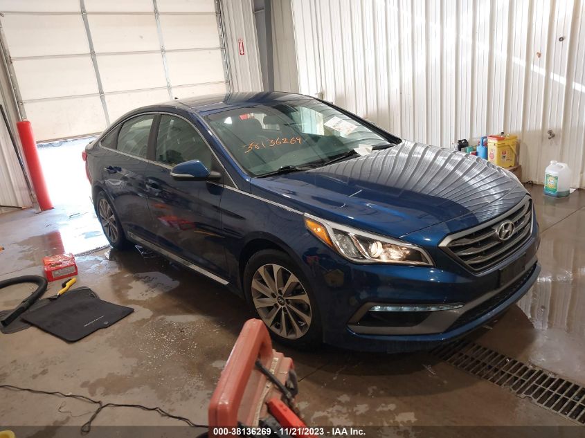 2016 HYUNDAI SONATA SPORT - 5NPE34AF9GH264936