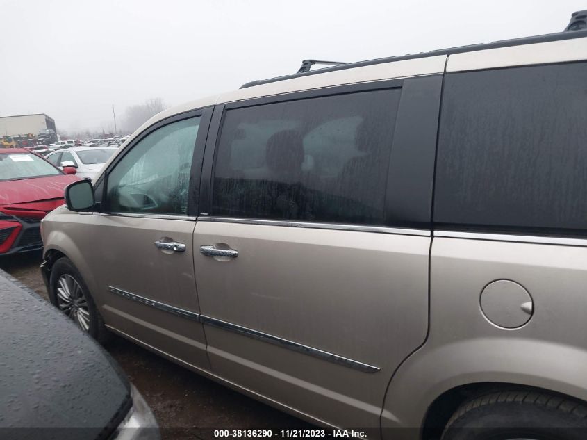 2013 CHRYSLER TOWN & COUNTRY TOURING-L - 2C4RC1CG3DR683126