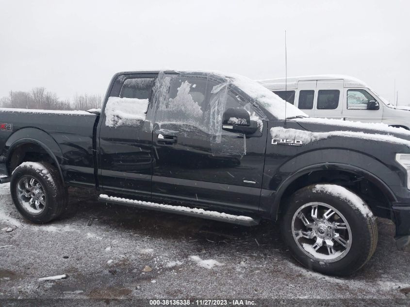 2015 FORD F-150 LARIAT - 1FTFX1EG2FFB60100