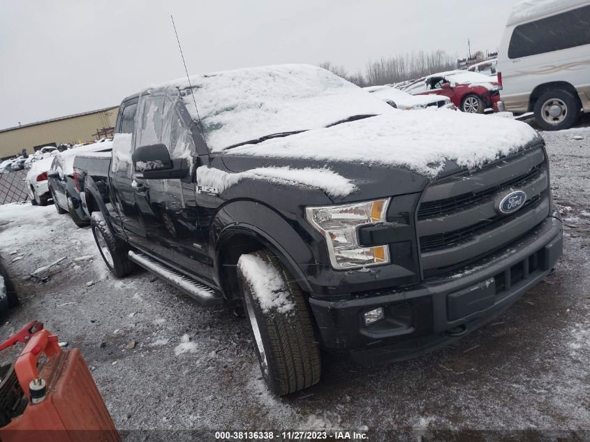 2015 FORD F-150 LARIAT - 1FTFX1EG2FFB60100