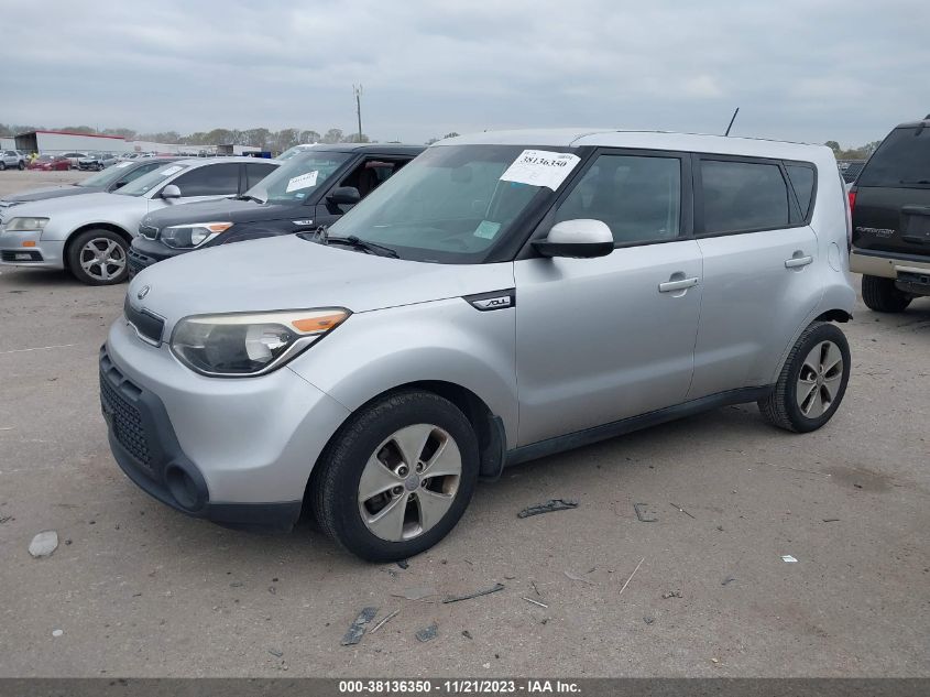 2015 KIA SOUL BASE - KNDJN2A28F7803852