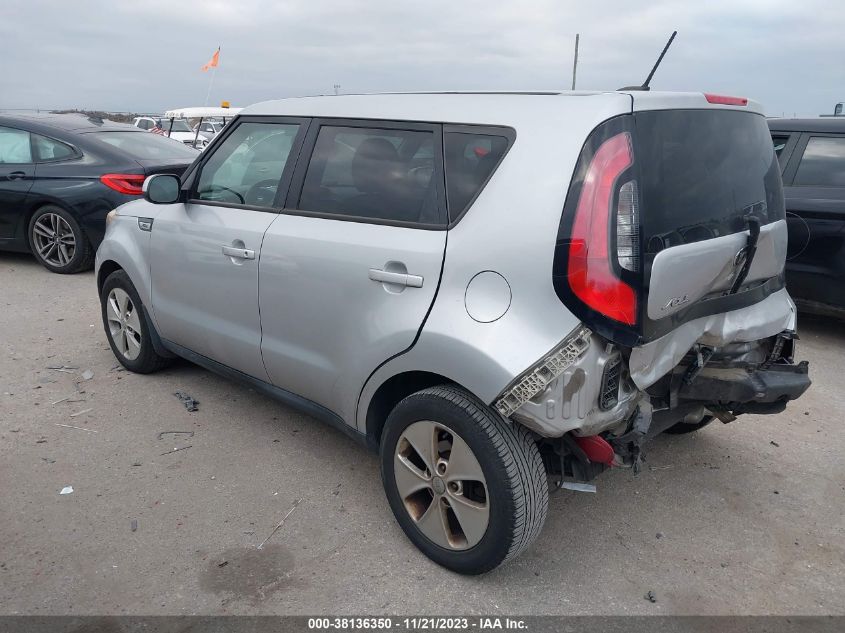 2015 KIA SOUL BASE - KNDJN2A28F7803852