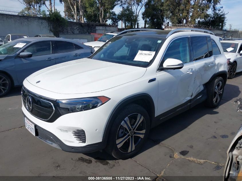 2023 MERCEDES-BENZ EQB 350 SUV 4MATIC W1N9M1DB6PN016870