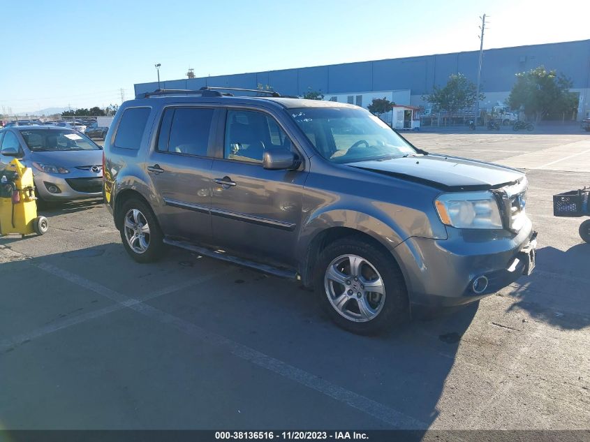 2013 HONDA PILOT EX-L - 5FNYF3H56DB035975