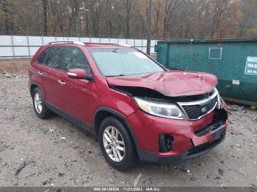 2015 KIA SORENTO LX - 5XYKT4A65FG659849