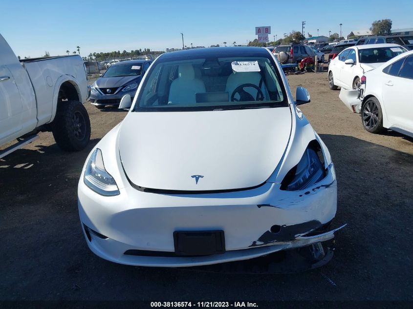 2021 TESLA MODEL Y LONG RANGE DUAL MOTOR - 5YJYGDEE2MF258912