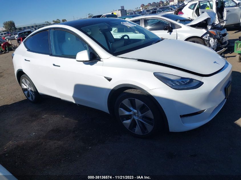 2021 TESLA MODEL Y LONG RANGE DUAL MOTOR - 5YJYGDEE2MF258912