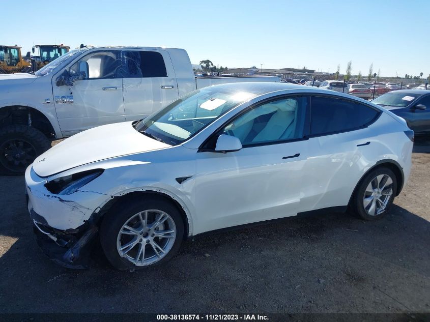 2021 TESLA MODEL Y LONG RANGE DUAL MOTOR - 5YJYGDEE2MF258912