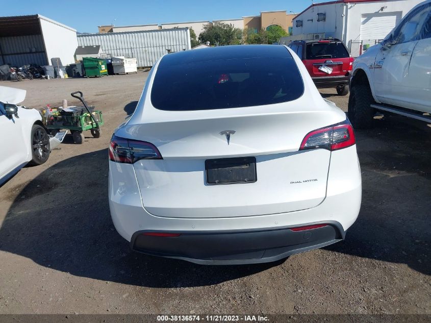 2021 TESLA MODEL Y LONG RANGE DUAL MOTOR - 5YJYGDEE2MF258912