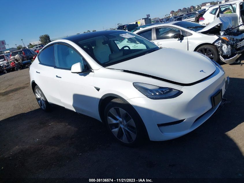 2021 TESLA MODEL Y LONG RANGE DUAL MOTOR - 5YJYGDEE2MF258912