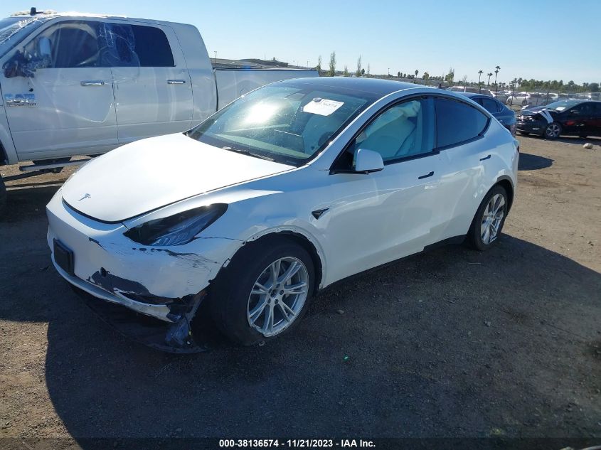 2021 TESLA MODEL Y LONG RANGE DUAL MOTOR - 5YJYGDEE2MF258912