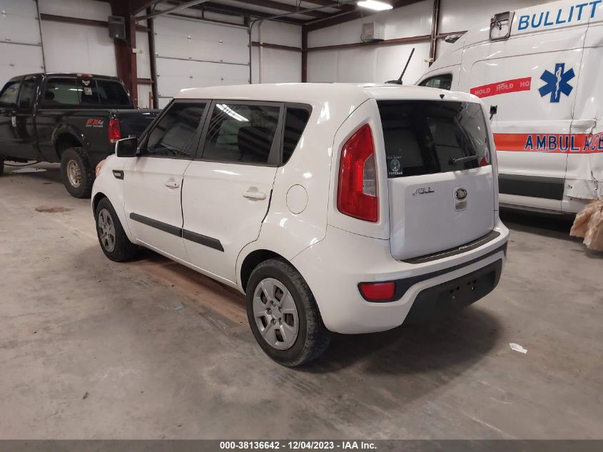 2013 KIA SOUL BASE - KNDJT2A5XD7503632