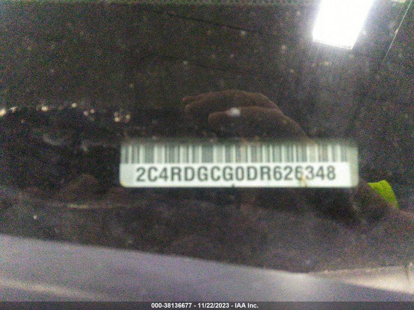 2013 DODGE GRAND CARAVAN SXT - 2C4RDGCG0DR626348