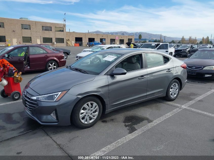 2019 HYUNDAI ELANTRA SE - 5NPD74LF4KH447232