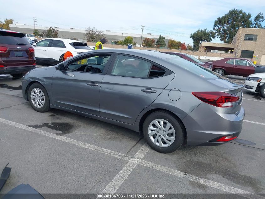 2019 HYUNDAI ELANTRA SE - 5NPD74LF4KH447232