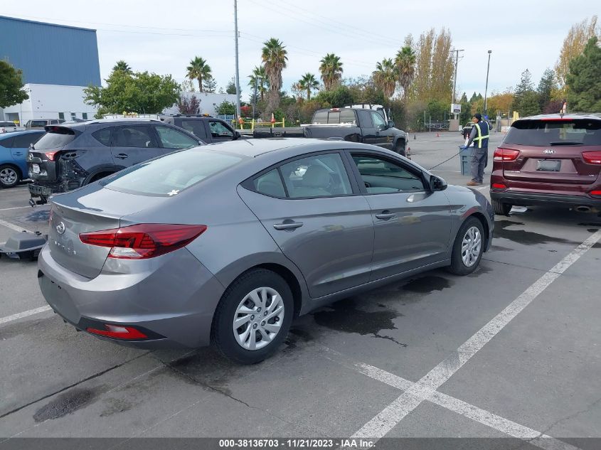 2019 HYUNDAI ELANTRA SE - 5NPD74LF4KH447232