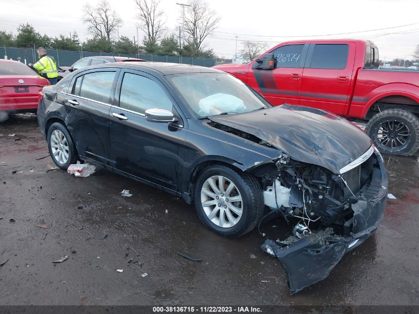 Lot #2525407532 2014 CHRYSLER 200 LIMITED salvage car