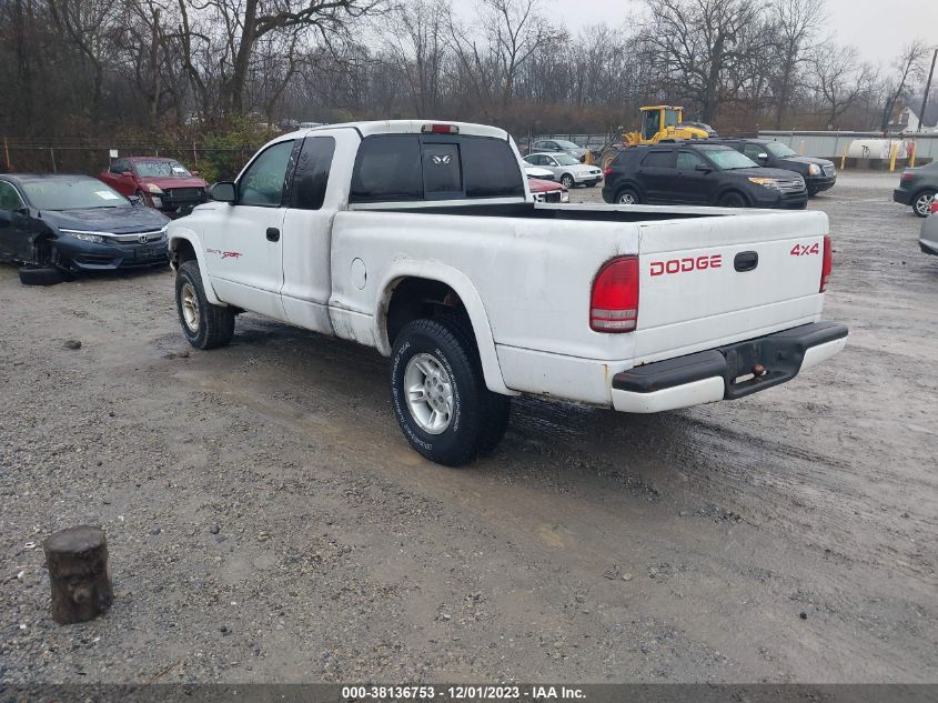 1B7GG22X8XS197627 | 1999 DODGE DAKOTA