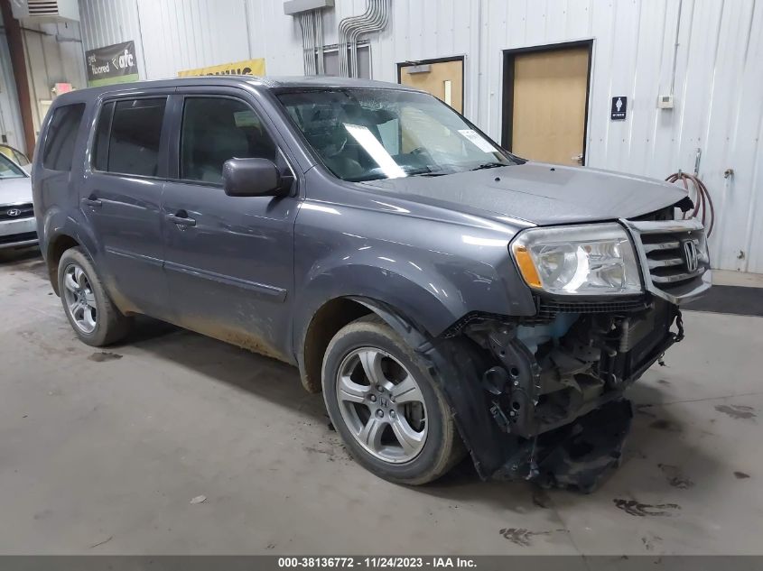 2015 HONDA PILOT EX-L - 5FNYF4H54FB071110