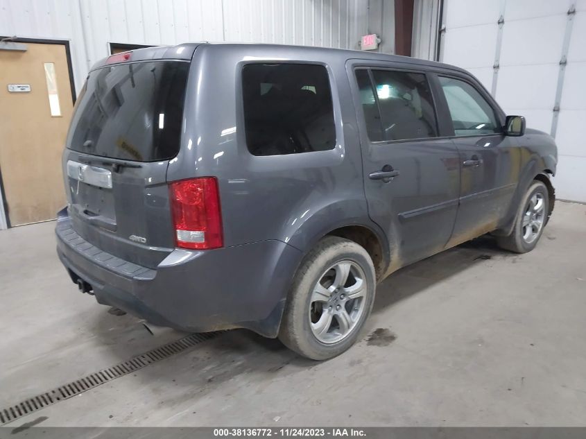 2015 HONDA PILOT EX-L - 5FNYF4H54FB071110