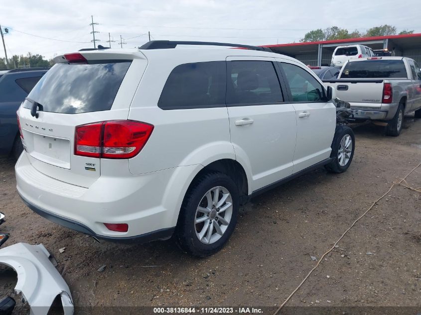 2016 DODGE JOURNEY SXT - 3C4PDCBG9GT137286