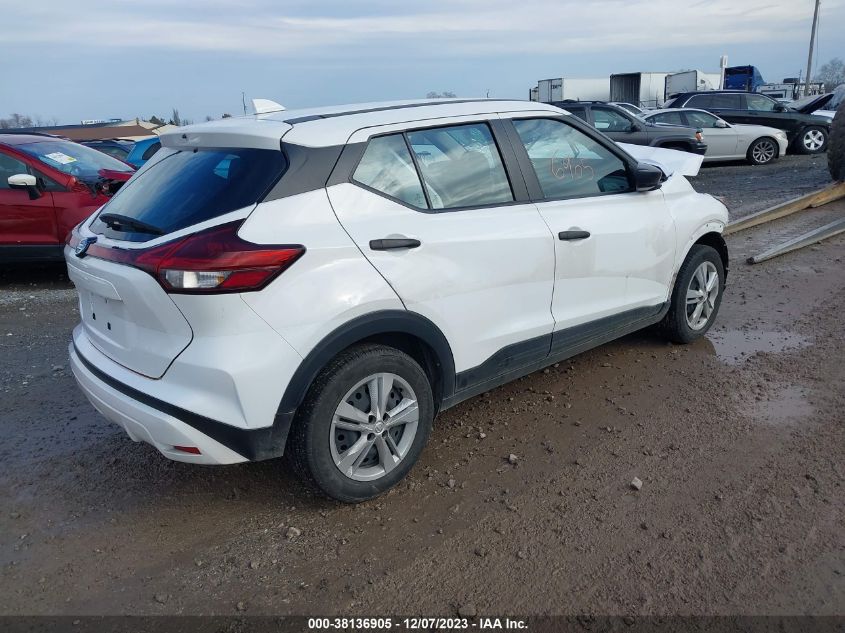 2021 NISSAN KICKS S XTRONIC CVT - 3N1CP5BV1ML551726