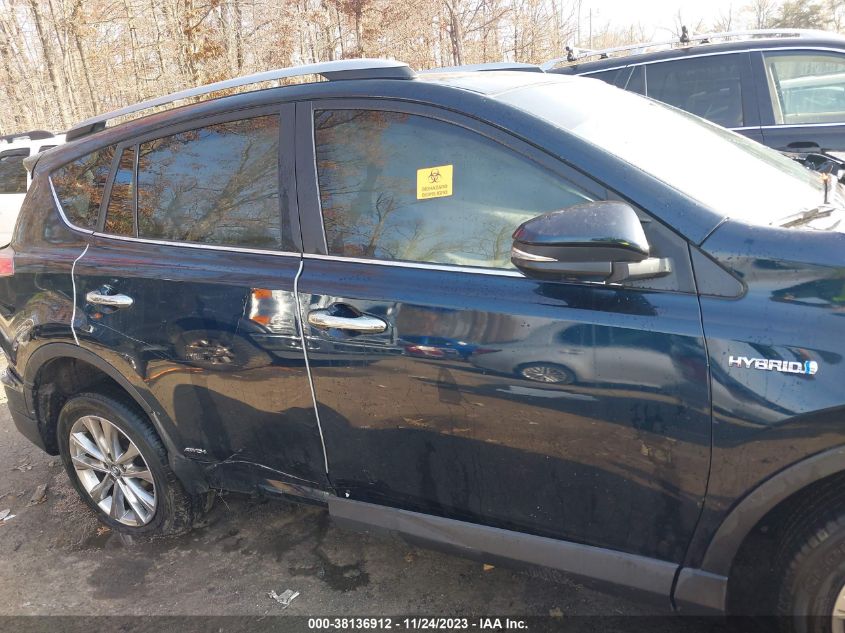 2017 TOYOTA RAV4 HYBRID LIMITED - JTMDJREV1HD066164