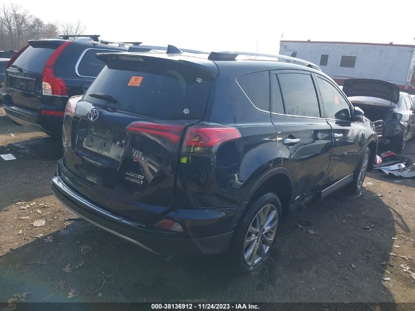 2017 TOYOTA RAV4 HYBRID LIMITED - JTMDJREV1HD066164