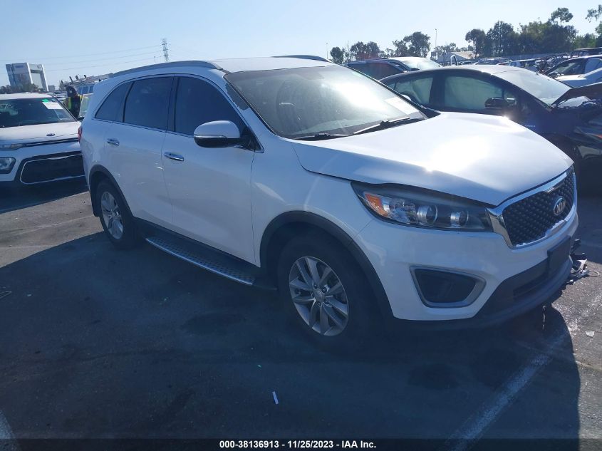 2016 KIA SORENTO LX/L - 5XYPG4A3XGG03707